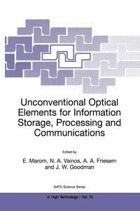 bokomslag Unconventional Optical Elements for Information Storage, Processing and Communications