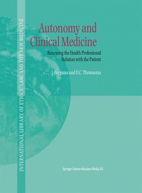 bokomslag Autonomy and Clinical Medicine