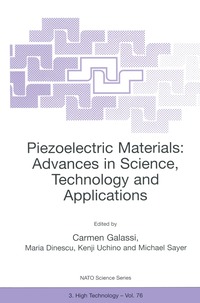 bokomslag Piezoelectric Materials: Advances in Science, Technology and Applications