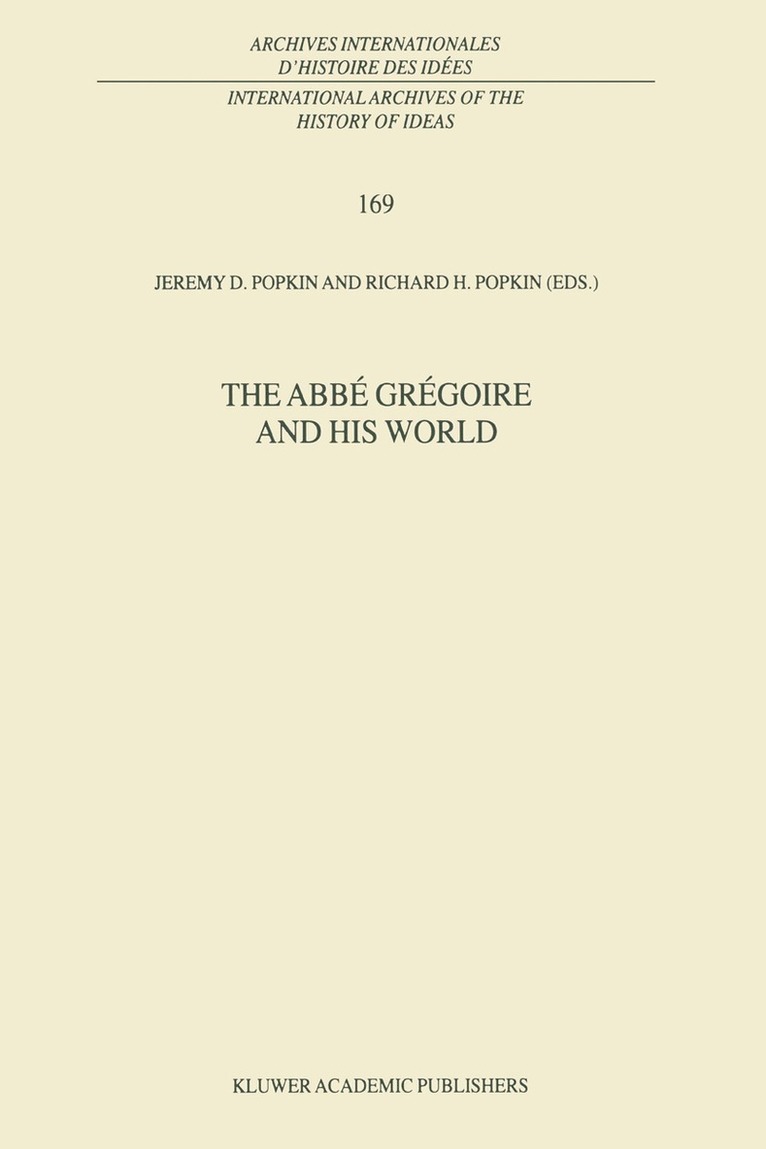 The Abb Grgoire and his World 1