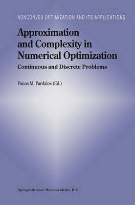 Approximation and Complexity in Numerical Optimization