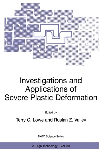 bokomslag Investigations and Applications of Severe Plastic Deformation