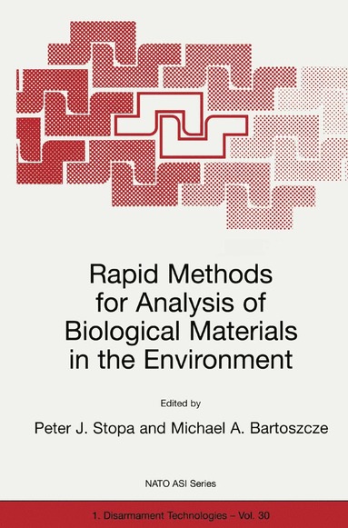 bokomslag Rapid Methods for Analysis of Biological Materials in the Environment