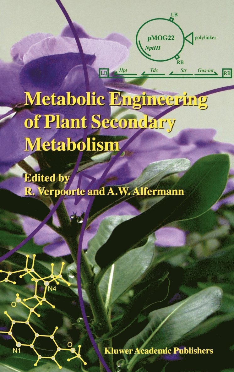 R. Verpoorte, A. Wilhelm Alfermann, Robert Verpoorte - Metabolic Engineering of Plant Secondary Metabolism, Inbunden