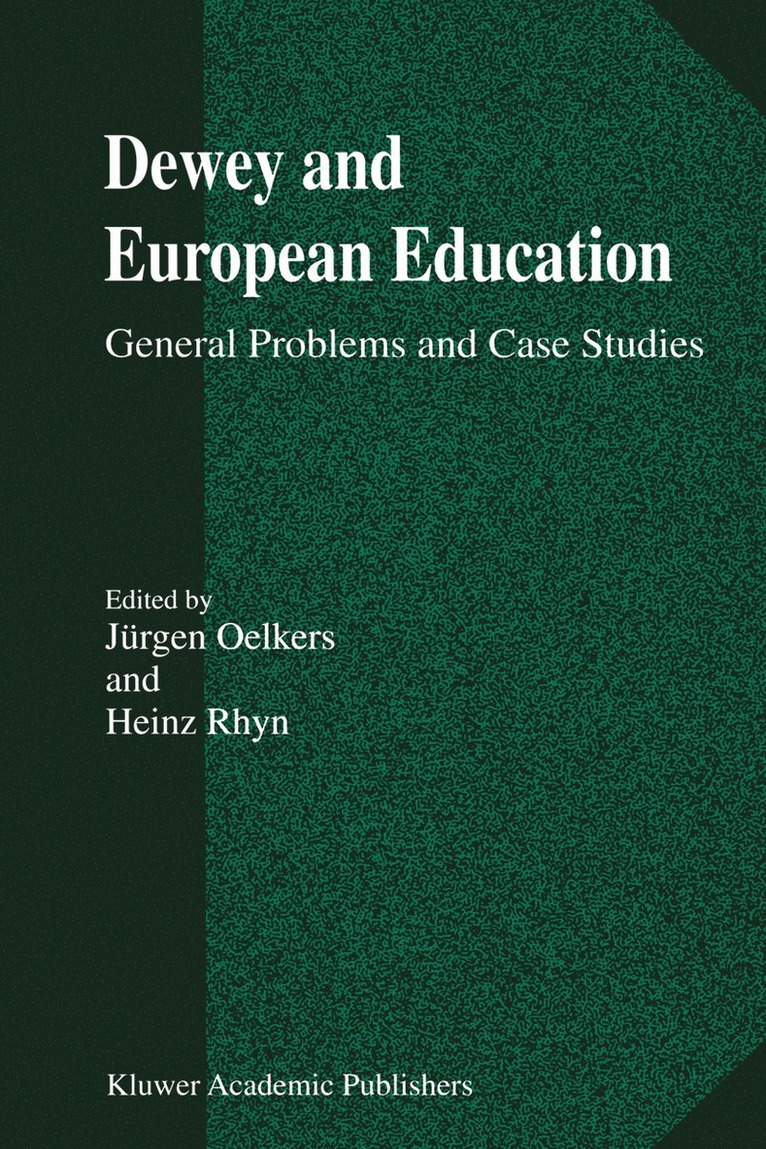 Dewey and European Education 1