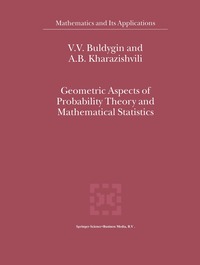 bokomslag Geometric Aspects of Probability Theory and Mathematical Statistics