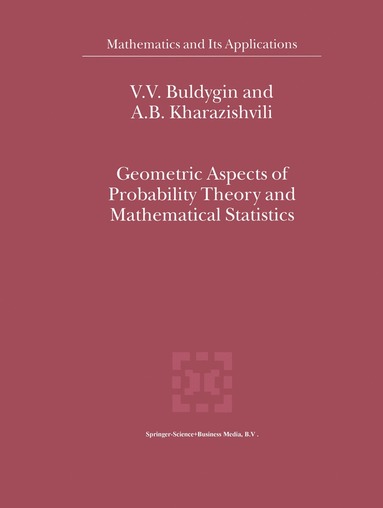 bokomslag Geometric Aspects of Probability Theory and Mathematical Statistics