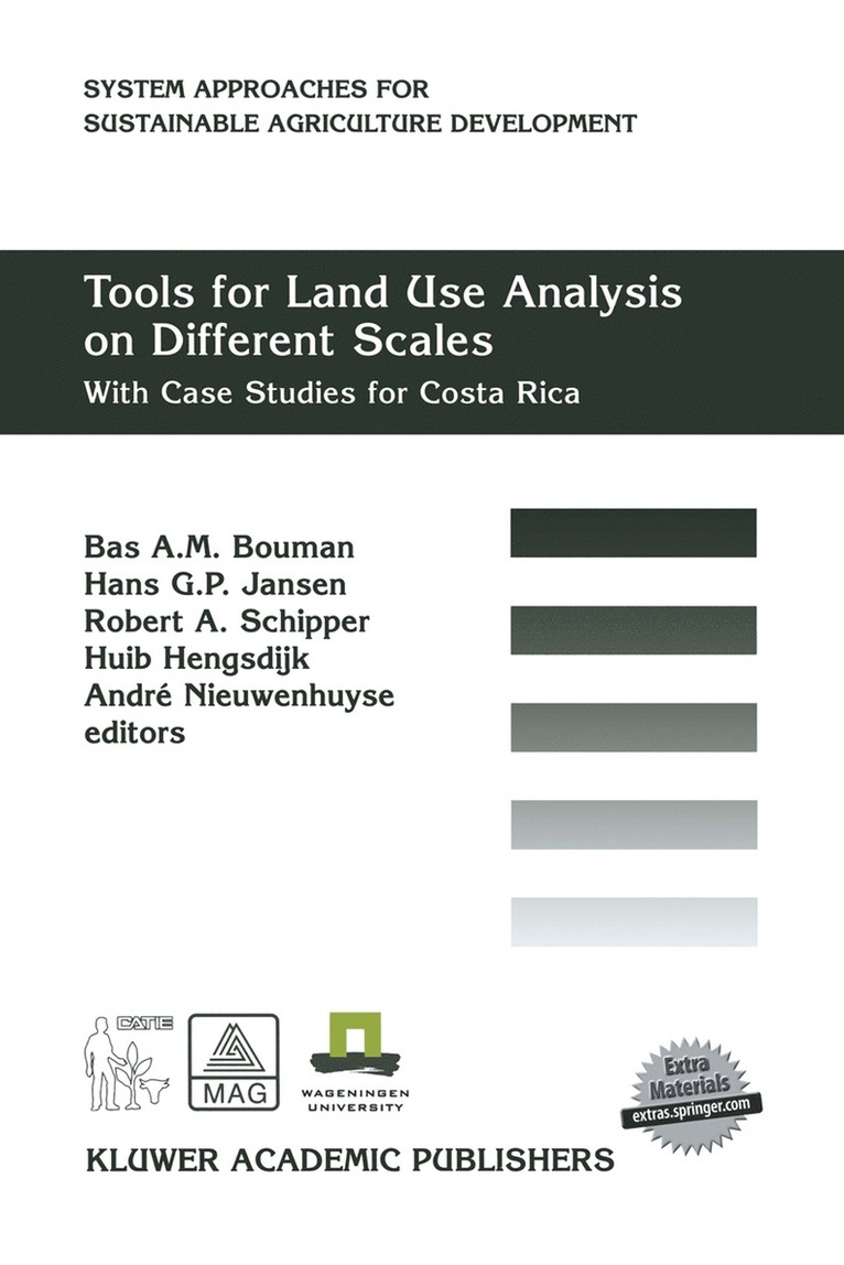 B.A.M Bouman, Hans G.P. Jansen, Robert A. Schipper, Huib Hengsdijk, André Nieuwenhuyse, B. A. M. Bouman, Hans G. P. Jansen, B. A. M Bouman - Tools for Land Use Analysis on Different Scales, Inbunden