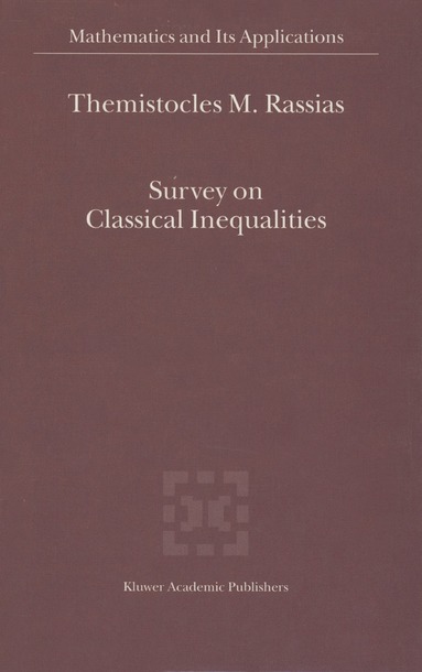 bokomslag Survey on Classical Inequalities