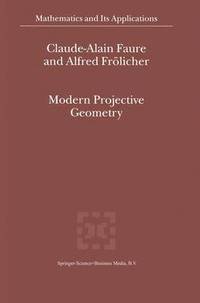 bokomslag Modern Projective Geometry