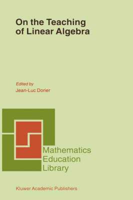 On the Teaching of Linear Algebra 1