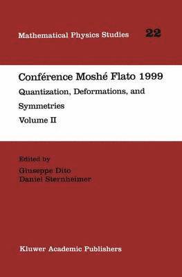 Giuseppe Dito, Daniel Sternheimer - Conférence Moshé Flato 1999, Inbunden