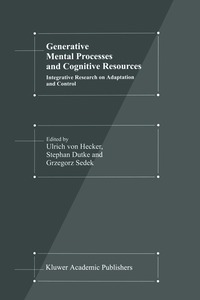 bokomslag Generative Mental Processes and Cognitive Resources