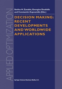 bokomslag Decision Making: Recent Developments and Worldwide Applications