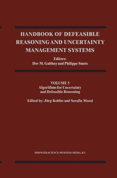 bokomslag Handbook of Defeasible Reasoning and Uncertainty Management Systems