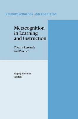 Hope J. Hartman - Metacognition in Learning and Instruction, Inbunden
