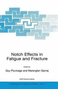 bokomslag Notch Effects in Fatigue and Fracture