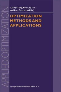 bokomslag Optimization Methods and Applications