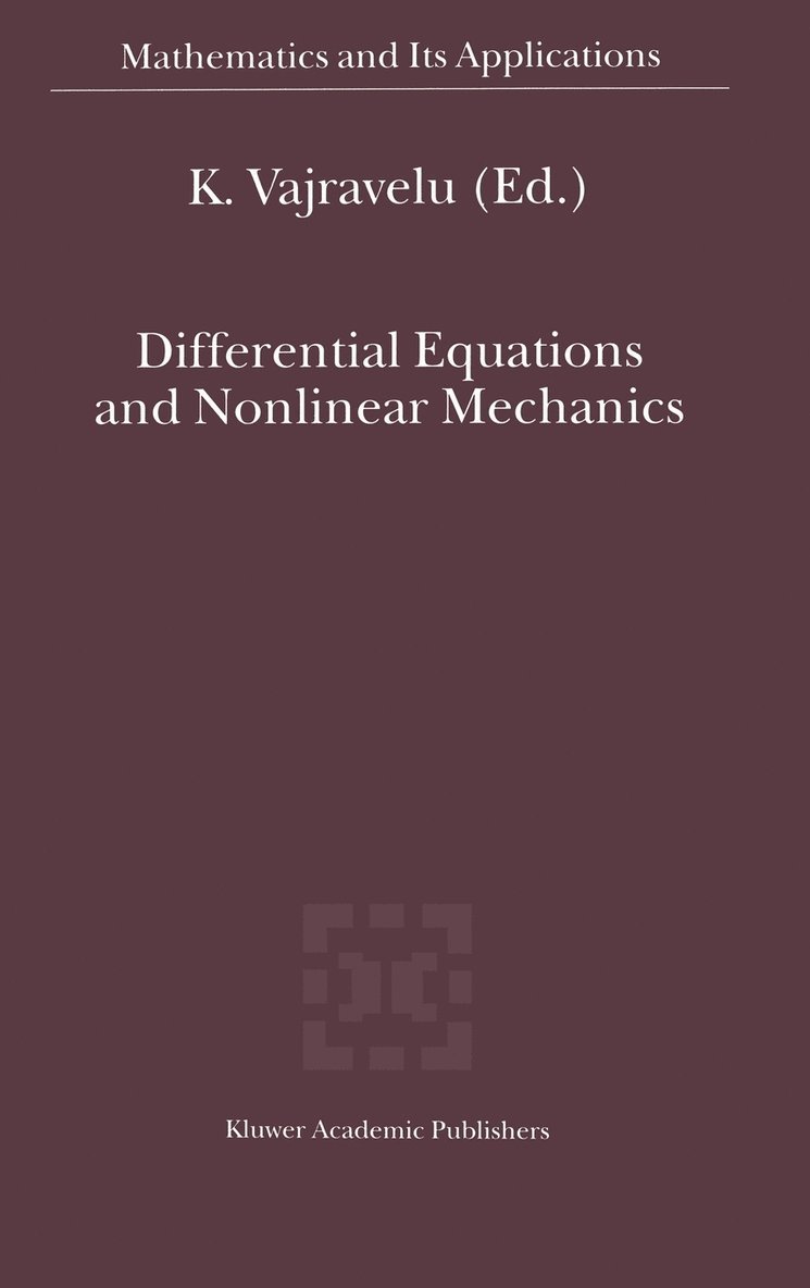 Differential Equations and Nonlinear Mechanics 1