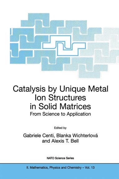 Gabriele Centi, Blanka Wichterlová, Alexis T. Bell - Catalysis by Unique Metal Ion Structures in Solid Matrices, Inbunden