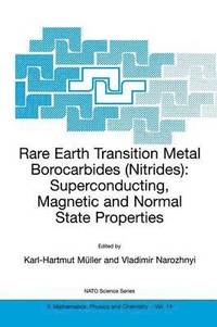bokomslag Rare Earth Transition Metal Borocarbides (Nitrides)