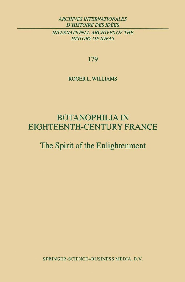 Botanophilia in Eighteenth-Century France 1