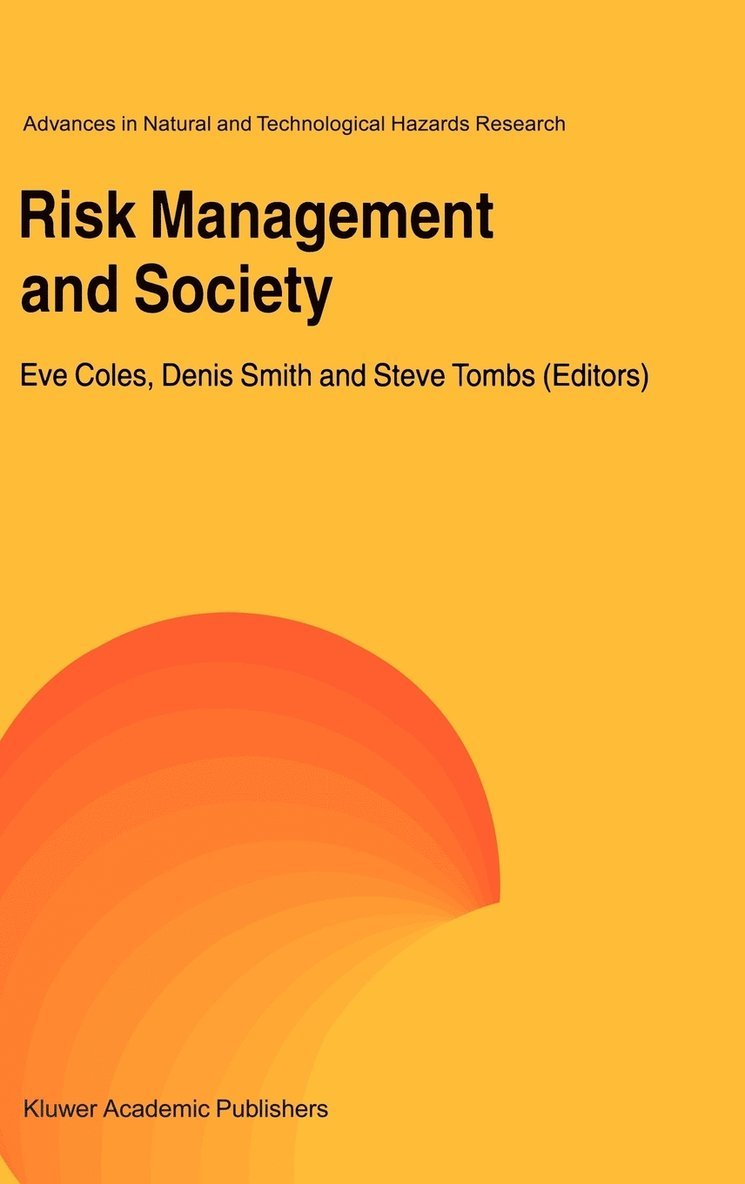 Risk Management and Society 1
