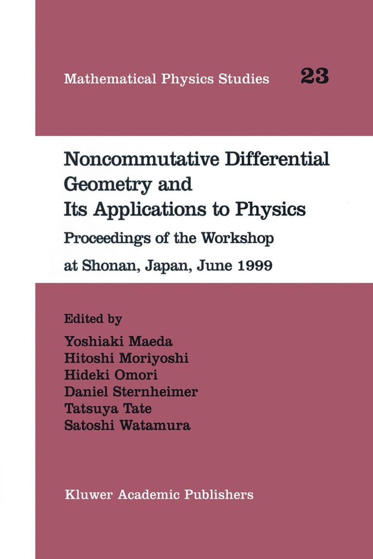 Noncommutative Differential Geometry and Its Applications to Physics 1