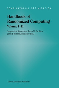 bokomslag Handbook of Randomized Computing