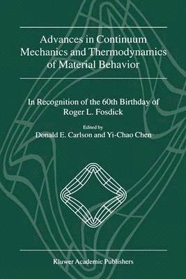 Advances in Continuum Mechanics and Thermodynamics of Material Behavior 1