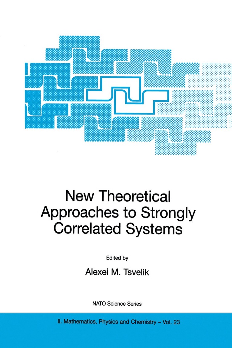 Alexei M. Tsvelik - New Theoretical Approaches to Strongly Correlated Systems, Inbunden