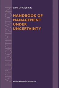 bokomslag Handbook of Management under Uncertainty