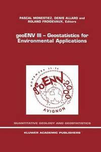 bokomslag geoENV III  Geostatistics for Environmental Applications