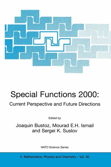 Joaquin Bustoz, Mourad E.H. Ismail, Sergei Suslov - Special Functions 2000: Current Perspective and Future Directions, Häftad