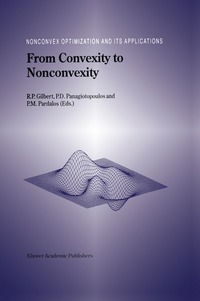 bokomslag From Convexity to Nonconvexity