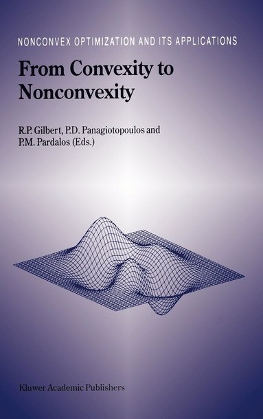 bokomslag From Convexity to Nonconvexity