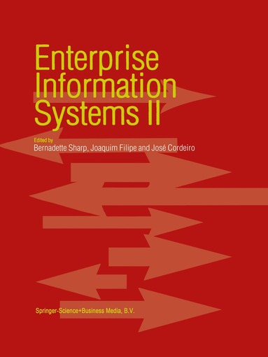 B. Sharp, Joaquim Filipe, José Cordeiro - Enterprise Information Systems II, Inbunden