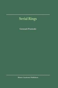 bokomslag Serial Rings