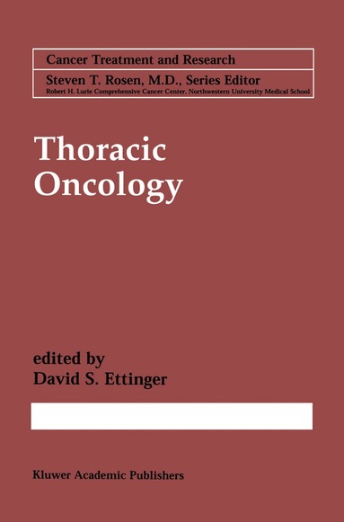 David S. Ettinger - Thoracic Oncology, Inbunden
