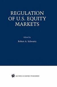 bokomslag Regulation of U.S. Equity Markets