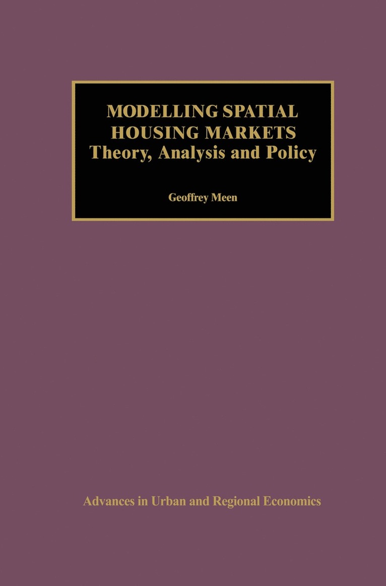 Modelling Spatial Housing Markets