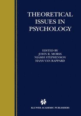 bokomslag Theoretical Issues in Psychology