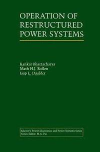 bokomslag Operation of Restructured Power Systems