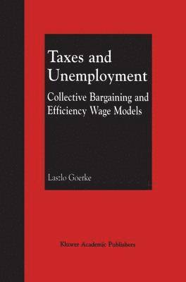 Taxes and Unemployment 1