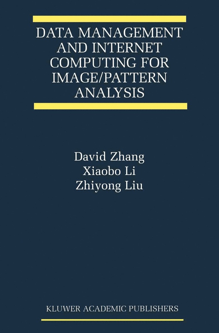 David D. Zhang, Xiaobo Li, Zhiyong Liu, David D Zhang - Data Management and Internet Computing for Image/Pattern Analysis, Inbunden