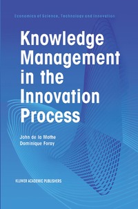 bokomslag Knowledge Management in the Innovation Process