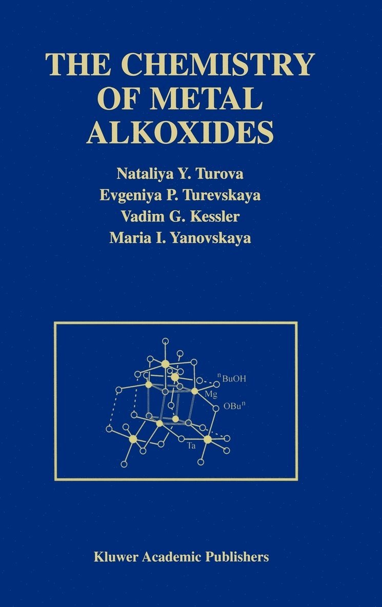 The Chemistry of Metal Alkoxides 1