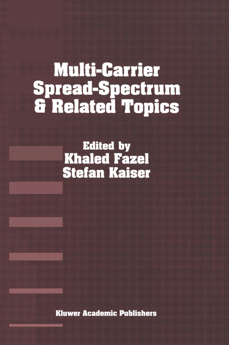 Khaled Fazel, S. Kaiser - Multi-Carrier Spread Spectrum & Related Topics, Inbunden