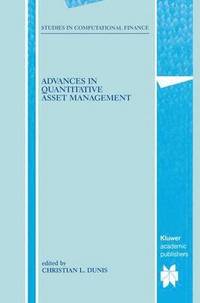 bokomslag Advances in Quantitative Asset Management