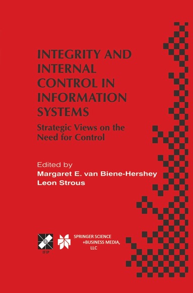 bokomslag Integrity and Internal Control in Information Systems